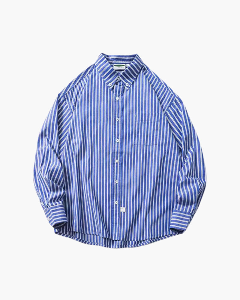 GABRIEL™ | Chemise Oversize Rayée