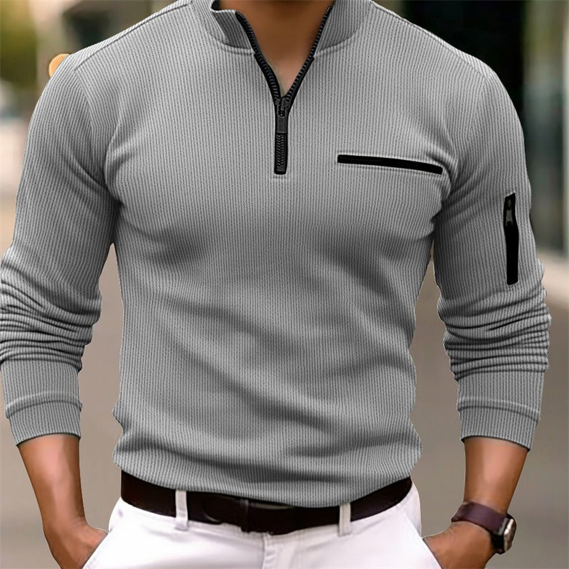 GABRIEL™ | Chemise Col Zippé