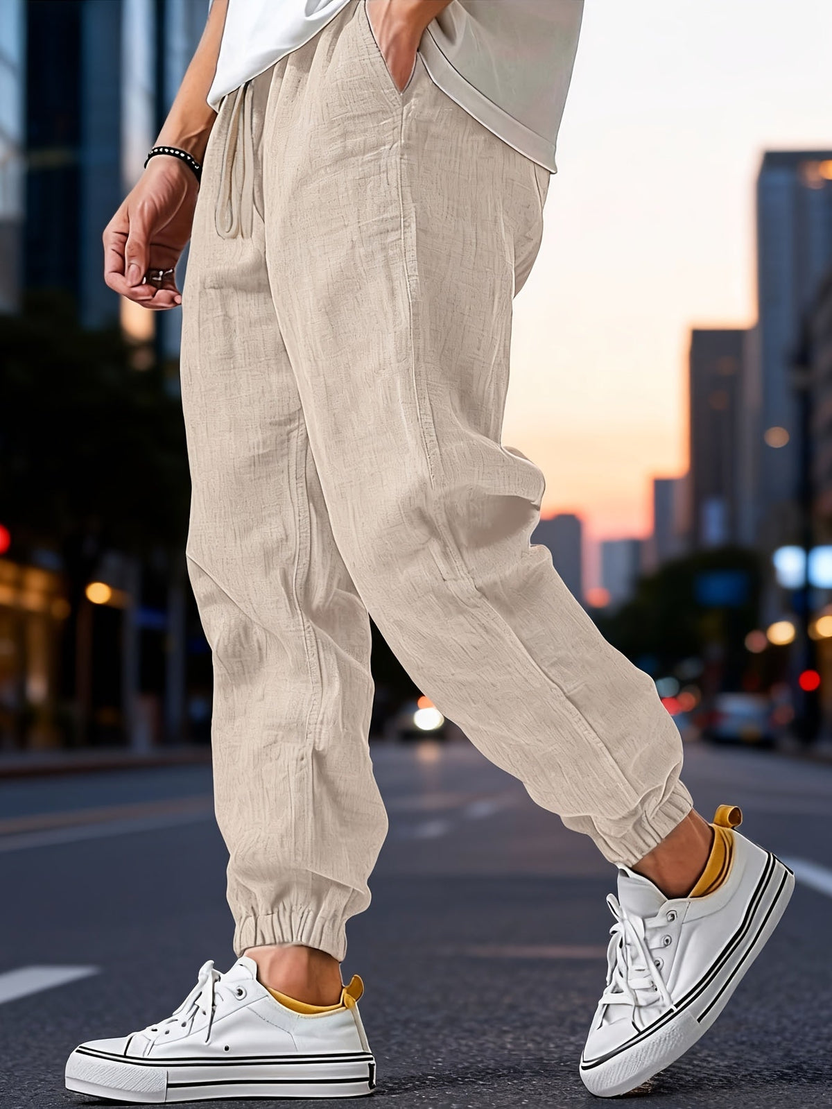 GABRIEL™ | Pantalon tissé coupe décontractée pour homme
