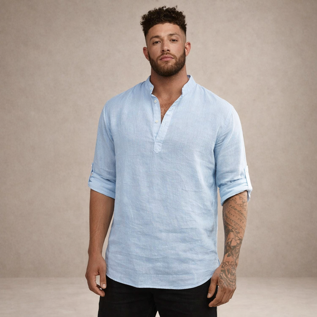 GABRIEL™ | Chemise à col montant