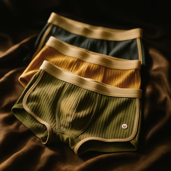GABRIEL™ | Boxer Côtelé Coton Bio