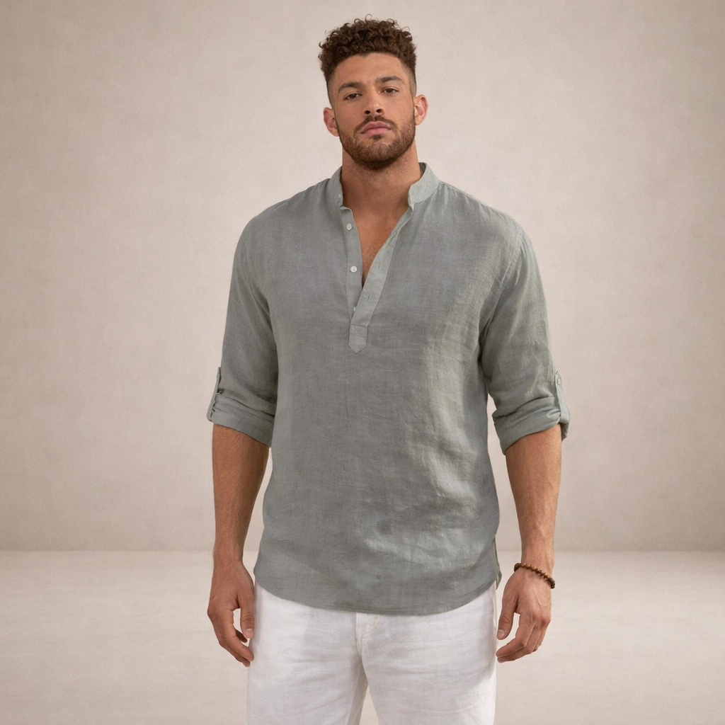 GABRIEL™ | Chemise à col montant