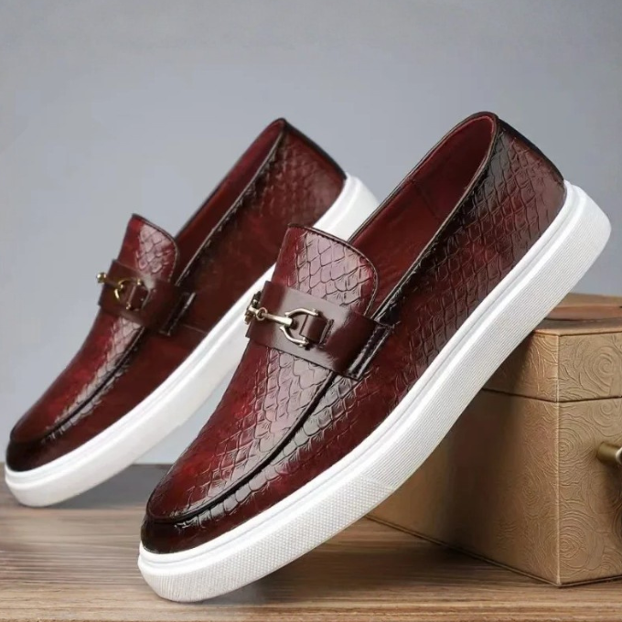 GABRIEL™ | Mocassins Texturés