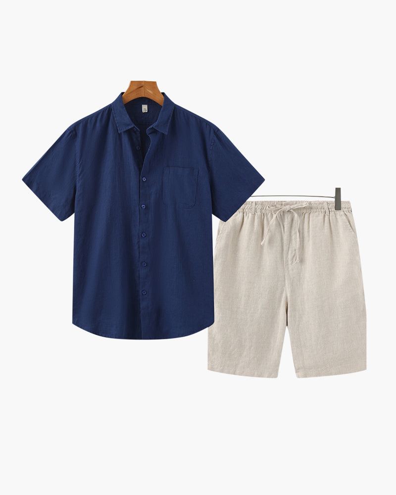 GABRIEL™ | Coordonné Lin Naturel