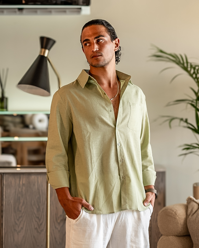 GABRIEL™ | Chemise Légère en Lin