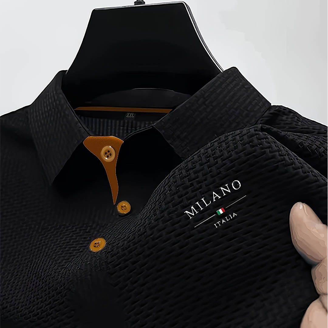 GABRIEL™ | Polo d'été pour homme en tissage panier