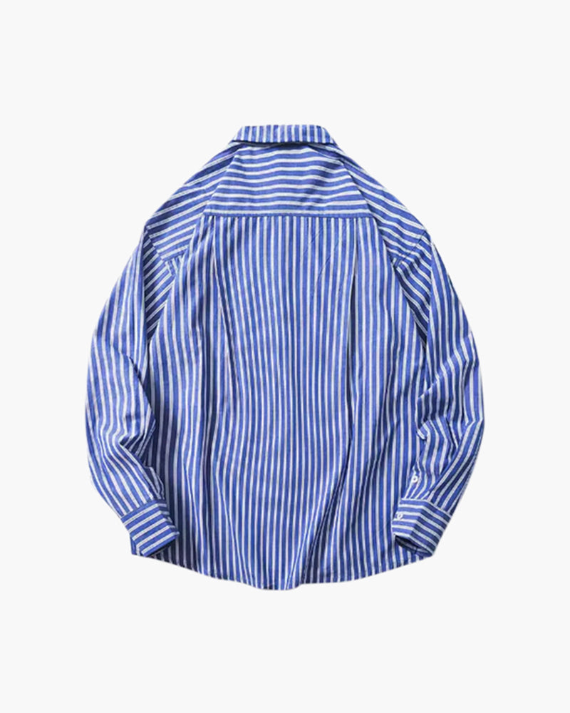 GABRIEL™ | Chemise Oversize Rayée