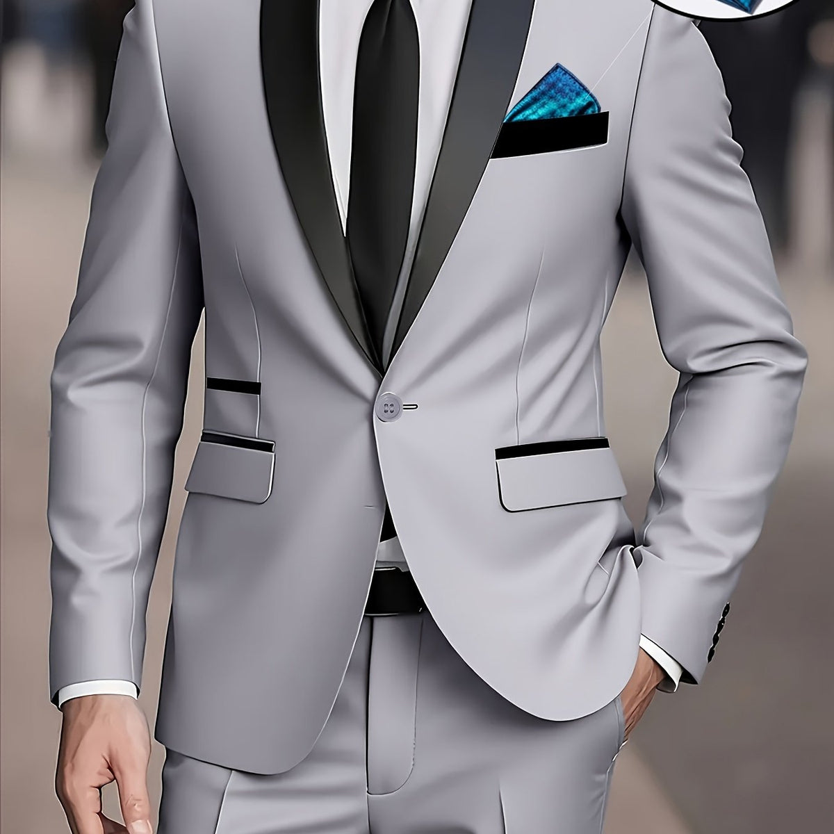 GABRIEL™ | Ensemble costume habillé deux pièces pour homme