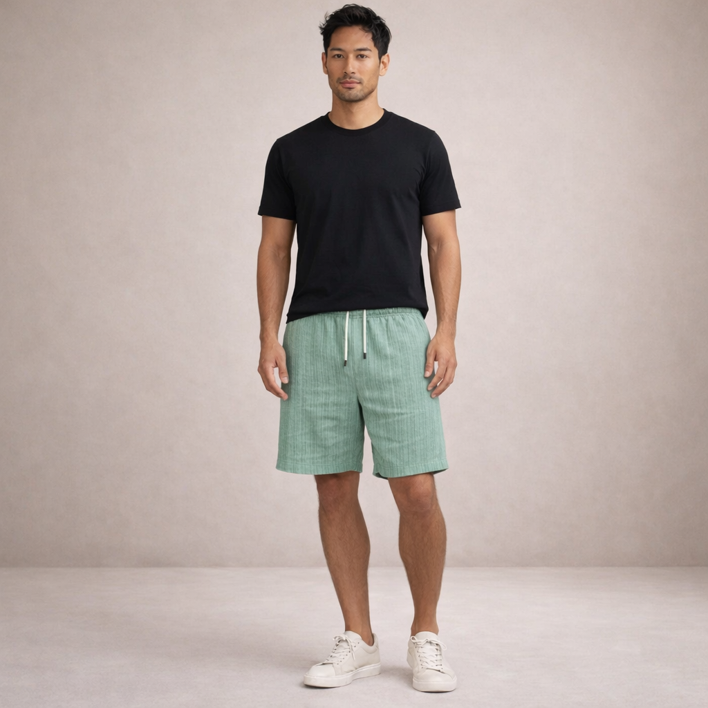 GABRIEL™ | Shorts décontractés en lin