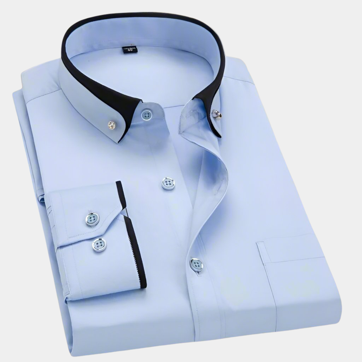 GABRIEL™ | Chemise Col Contrasté