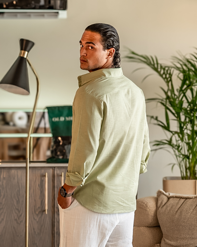 GABRIEL™ | Chemise Légère en Lin