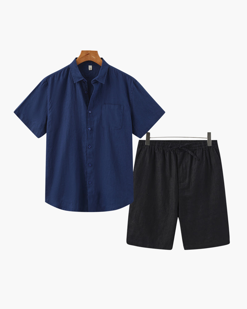 GABRIEL™ | Coordonné Lin Naturel