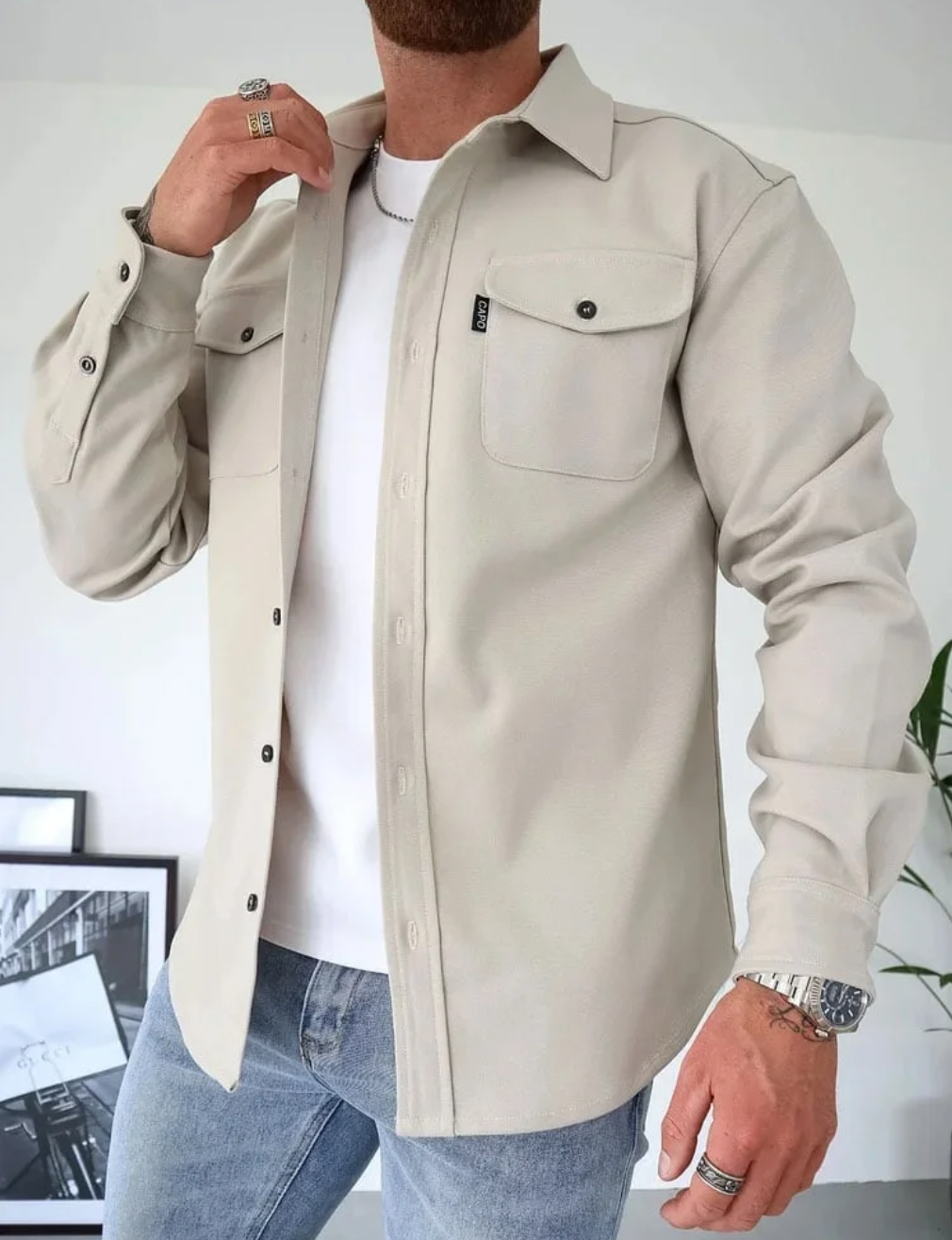 GABRIEL™ | Veste chemise