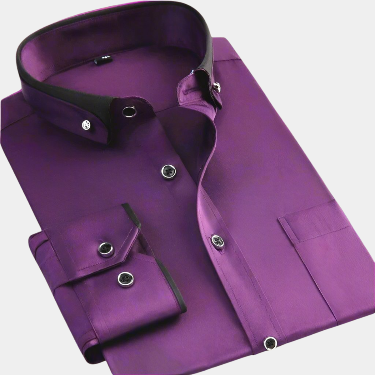 GABRIEL™ | Chemise Col Contrasté