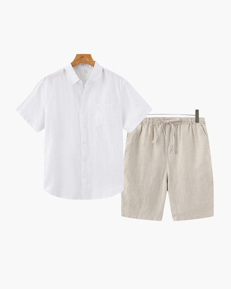 GABRIEL™ | Coordonné Lin Naturel
