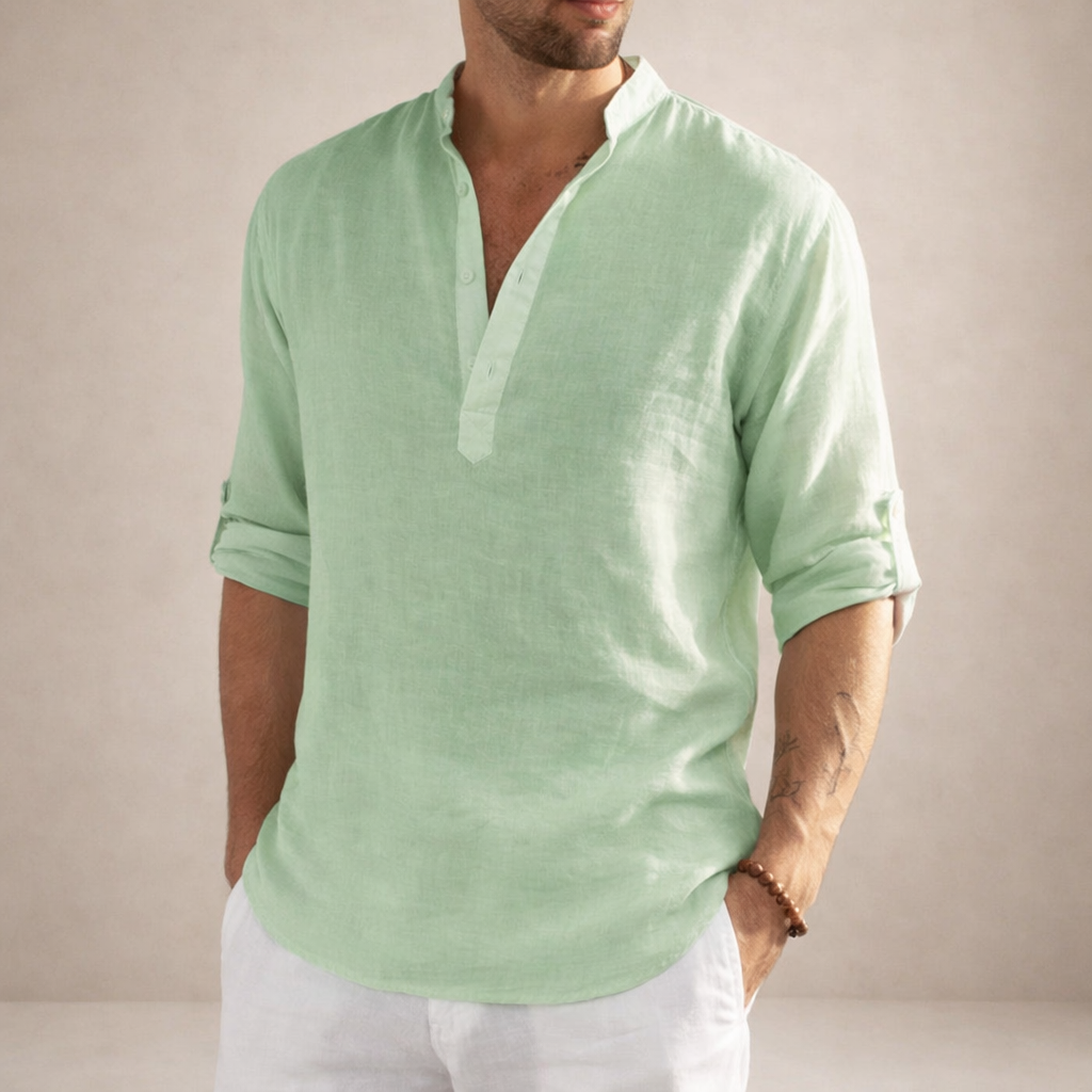GABRIEL™ | Chemise à col montant
