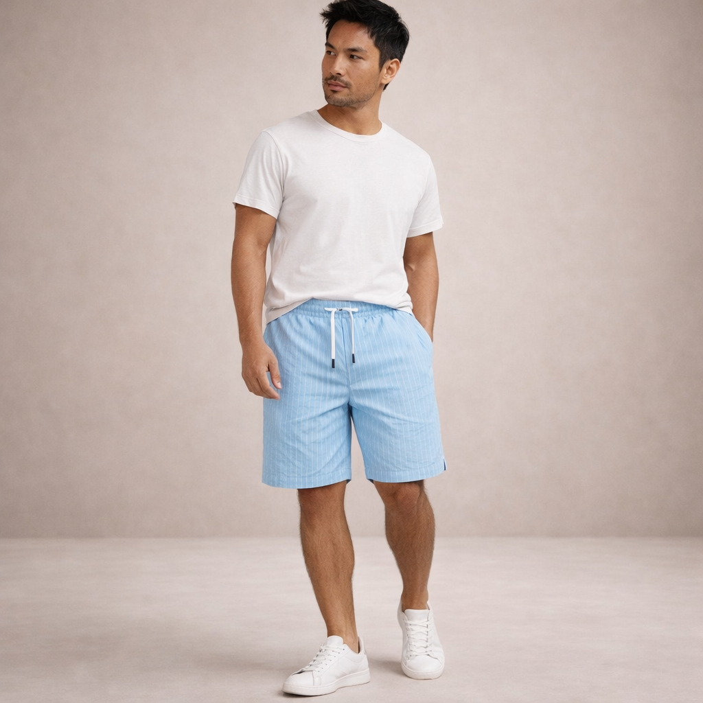 GABRIEL™ | Shorts décontractés en lin