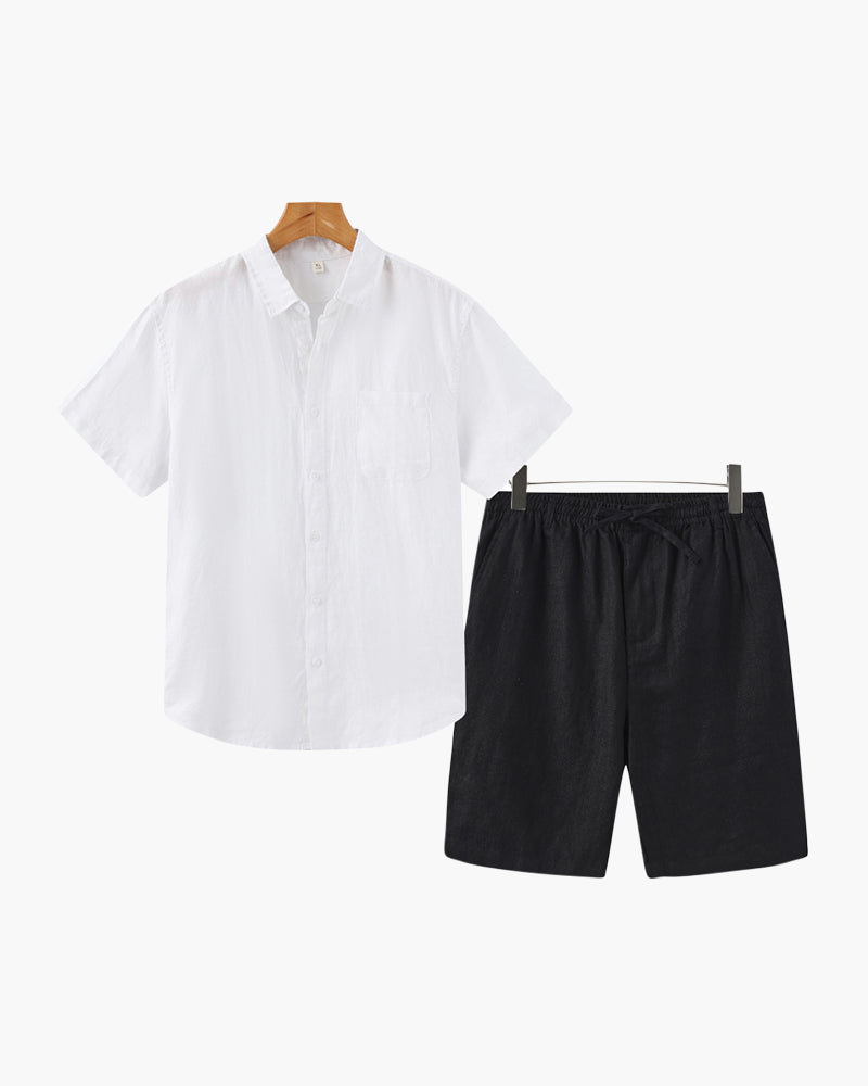 GABRIEL™ | Coordonné Lin Naturel