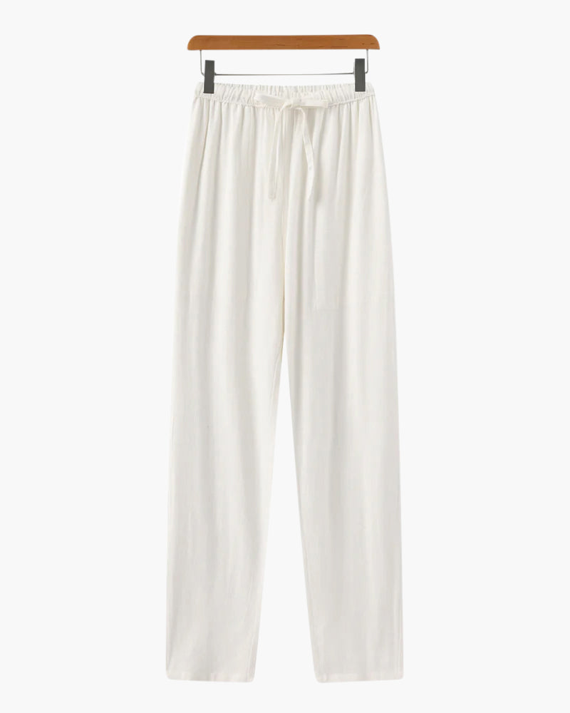 GABRIEL™ | Pantalon Lin Large