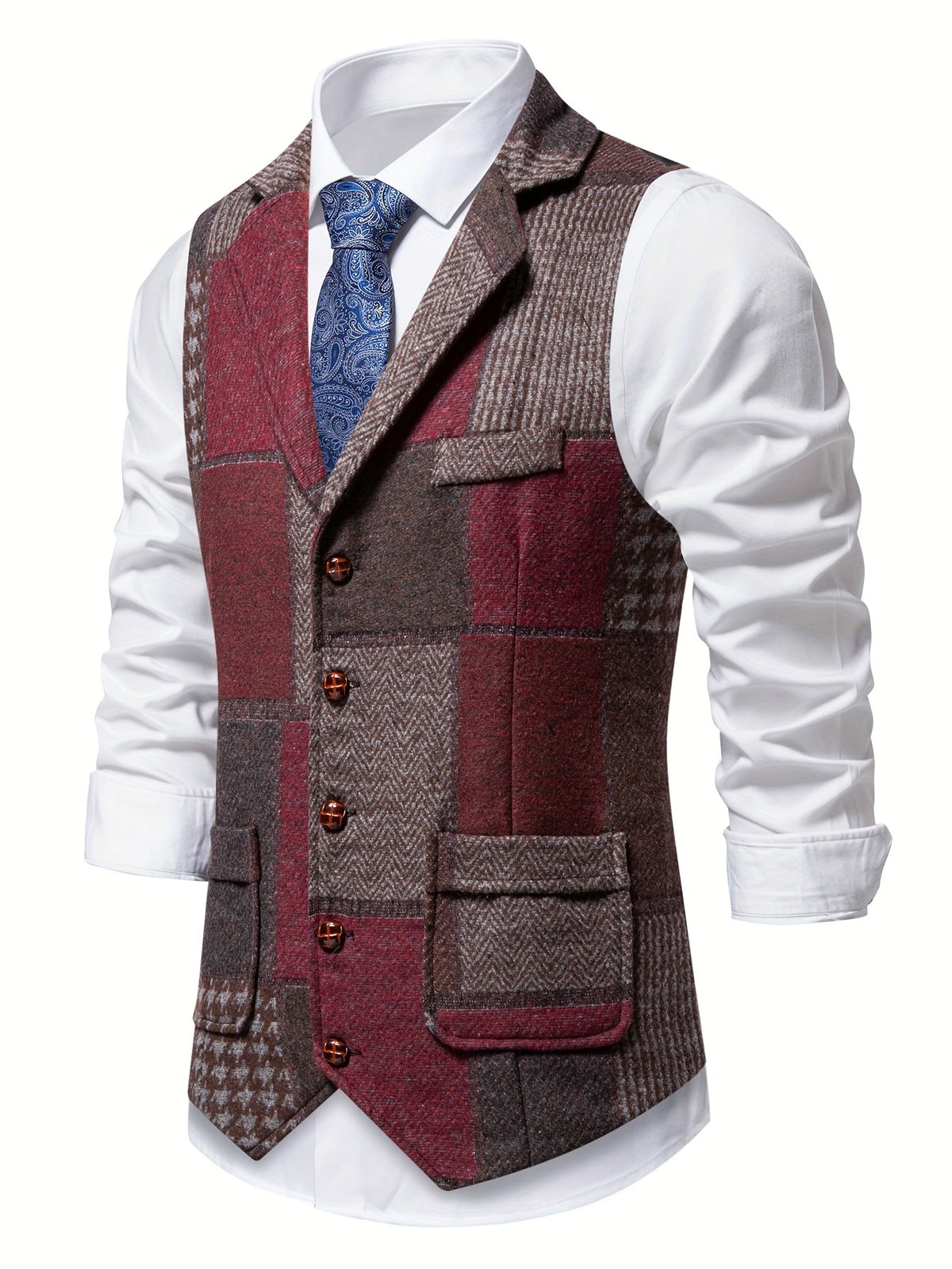 GABRIEL™ | Gilet en tweed