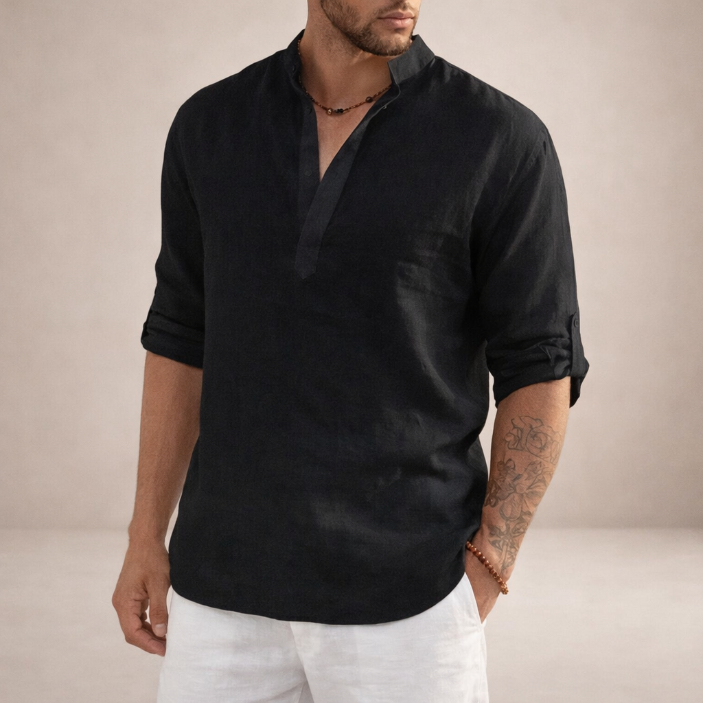 GABRIEL™ | Chemise à col montant