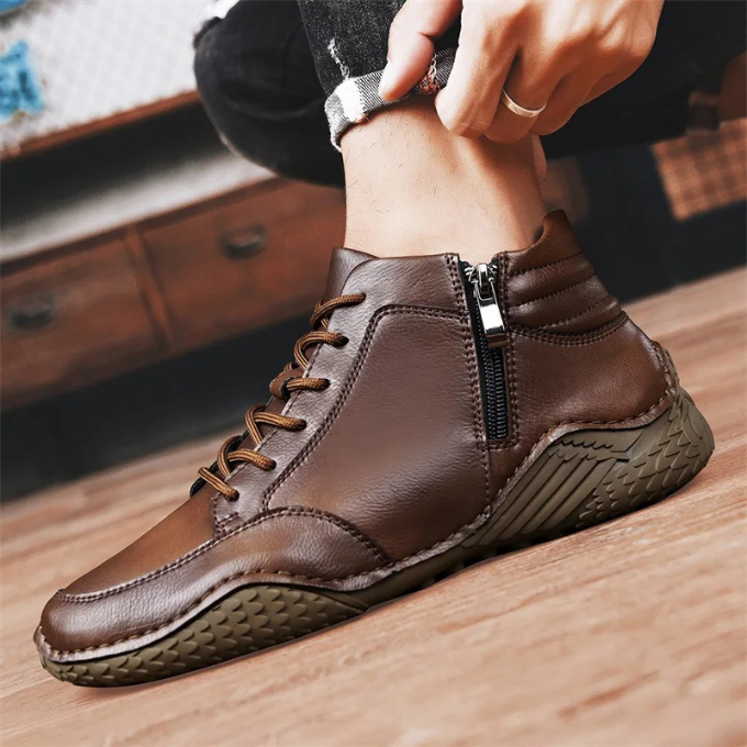GABRIEL™ | Bottines Cuir Mat