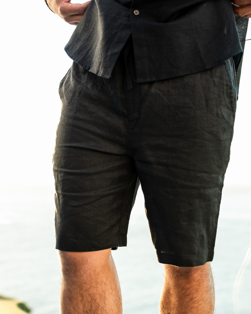 GABRIEL™ | Short Lin Droit