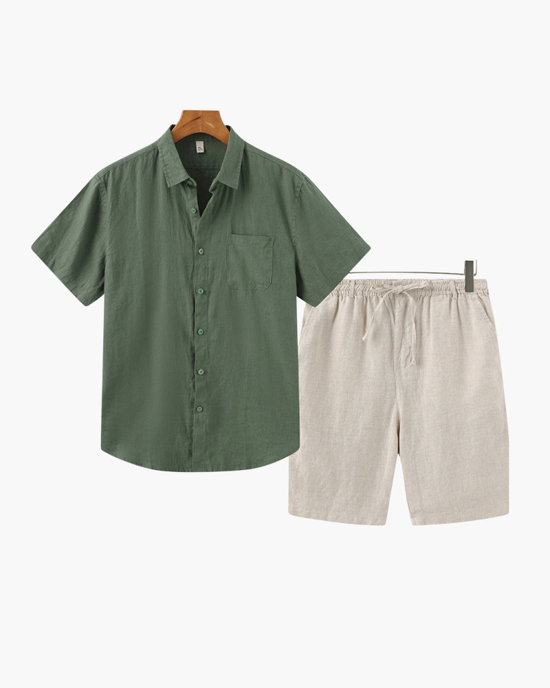 GABRIEL™ | Coordonné Lin Naturel