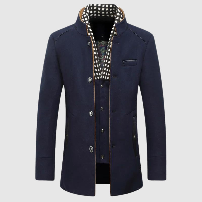 GABRIEL™ | Manteau homme en mélange de laine