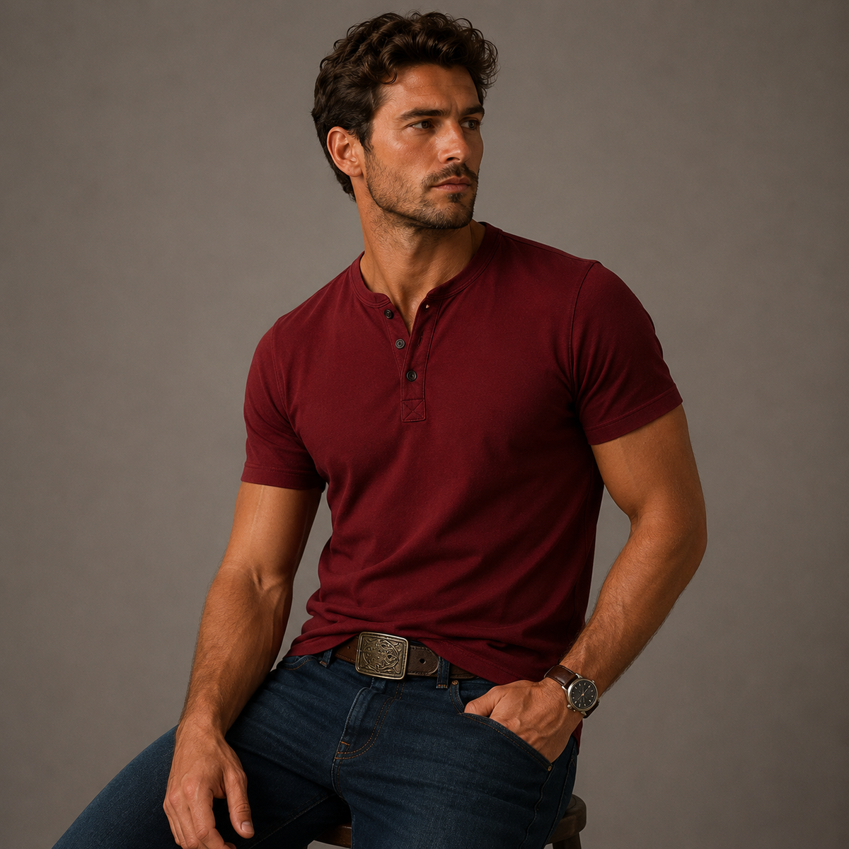 GABRIEL™ | Polo Henley