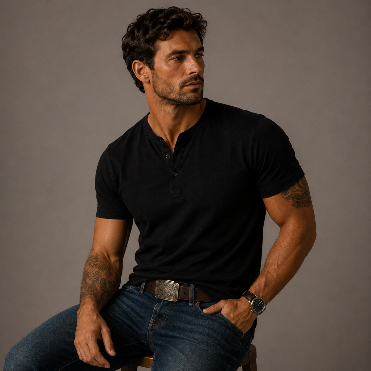 GABRIEL™ | Polo Henley