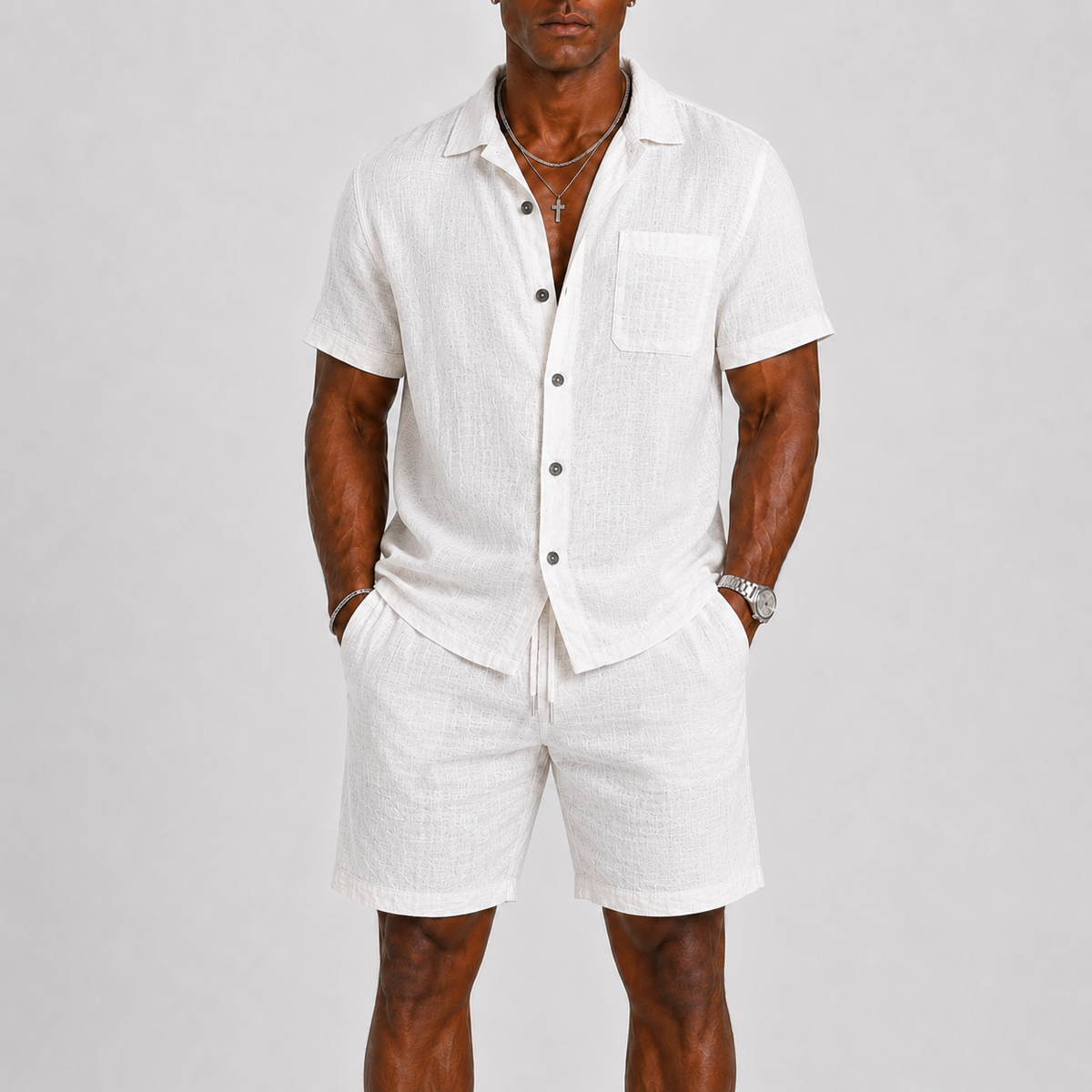 GABRIEL™ | Ensemble coordonné en lin
