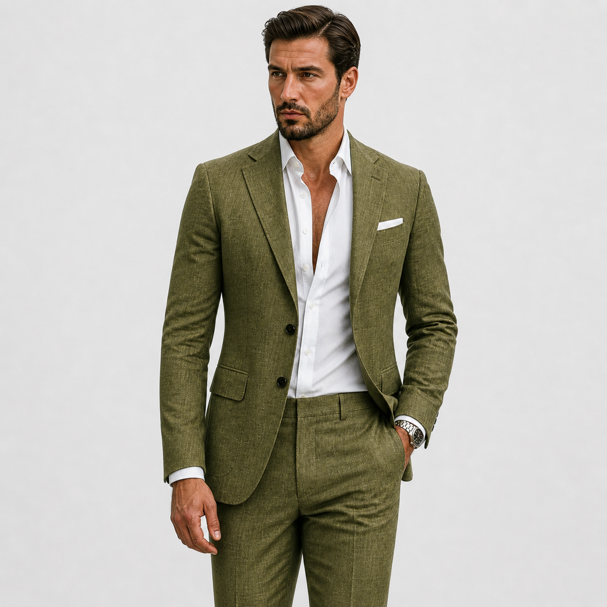 GABRIEL™ | Costume homme ajusté pour temps chaud