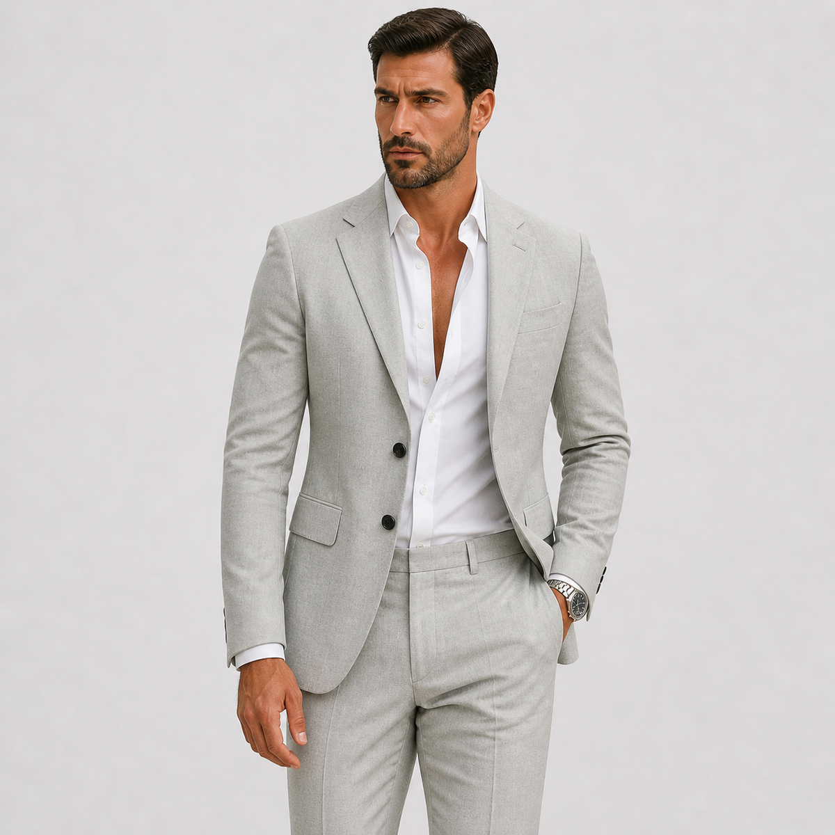 GABRIEL™ | Costume homme ajusté pour temps chaud