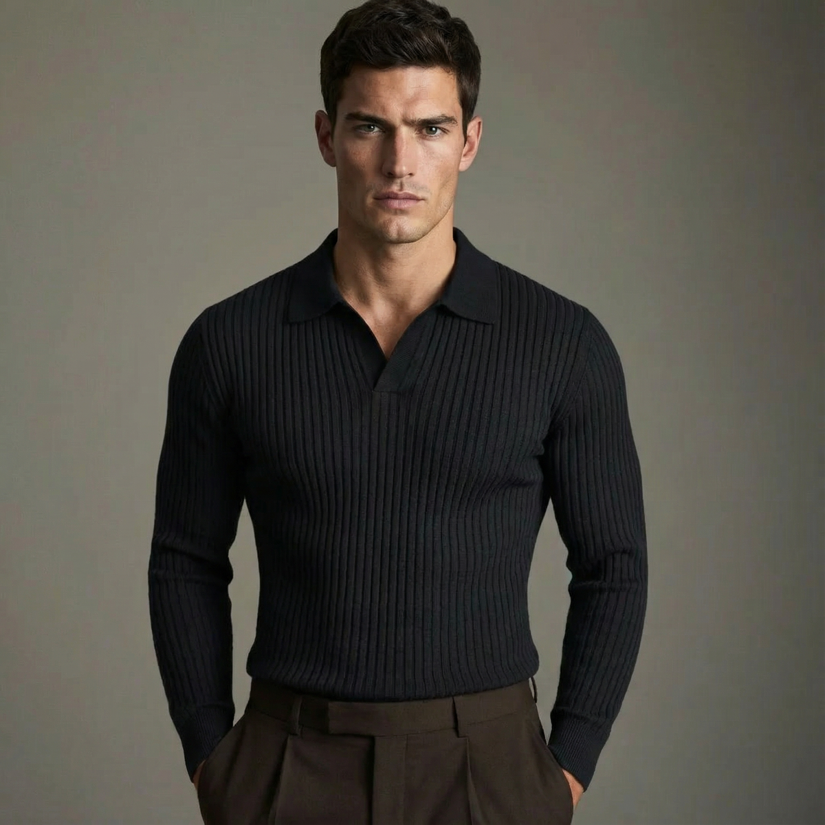 GABRIEL | Chemise pour homme à col ouvert