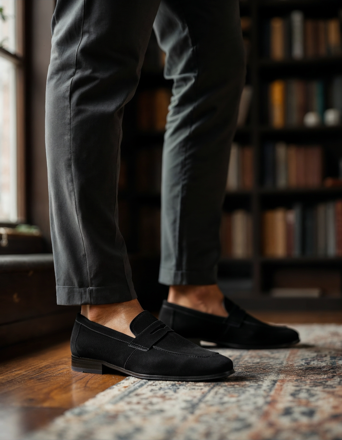 GABRIEL™ | Slip-On Suédé Cousu