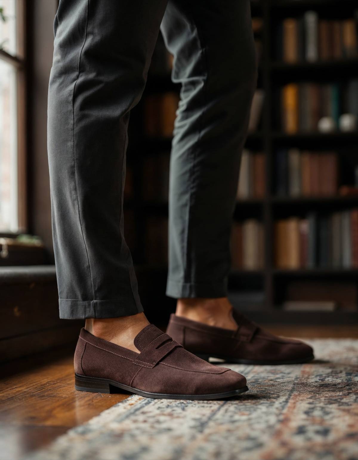 GABRIEL™ | Slip-On Suédé Cousu