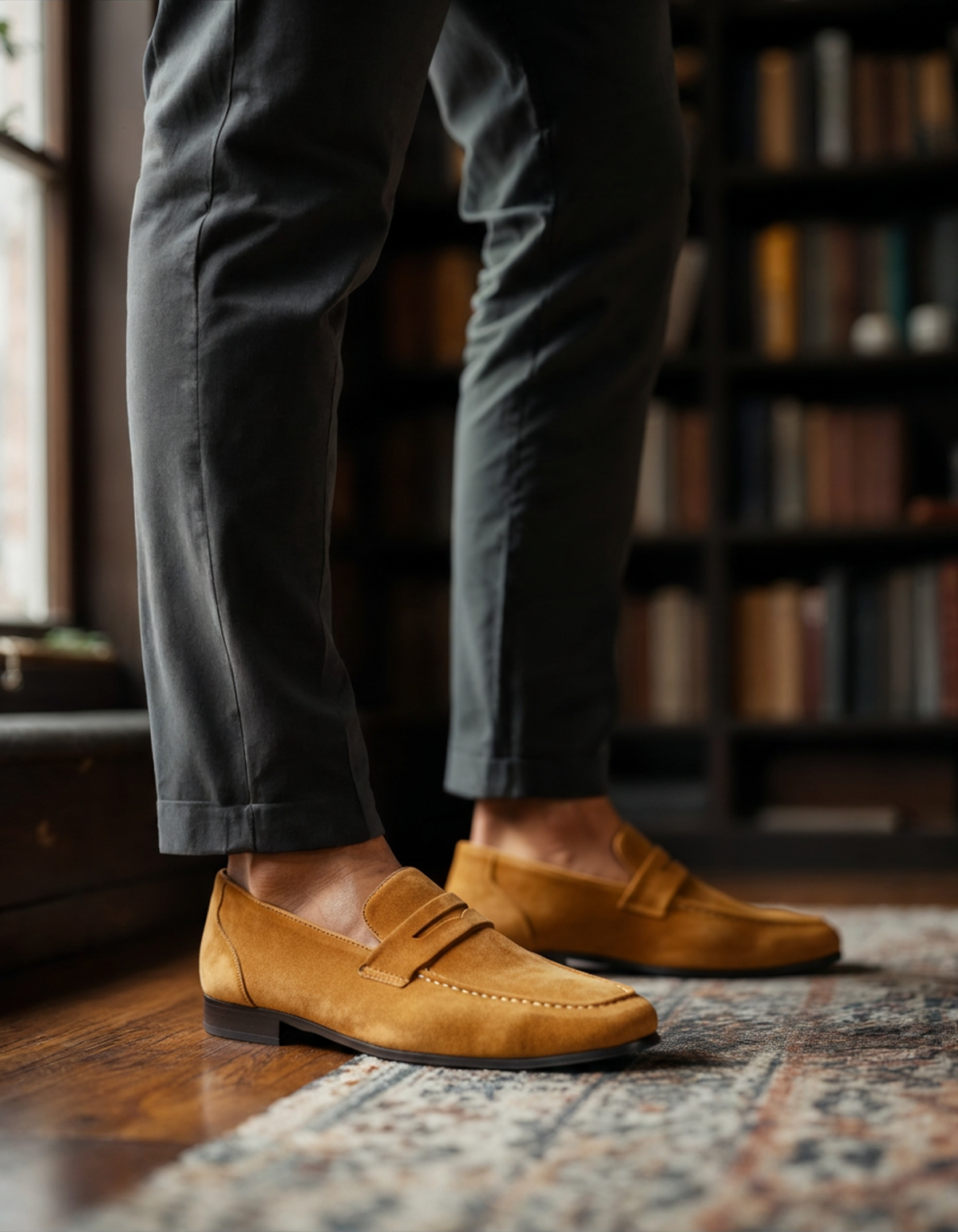 GABRIEL™ | Slip-On Suédé Cousu