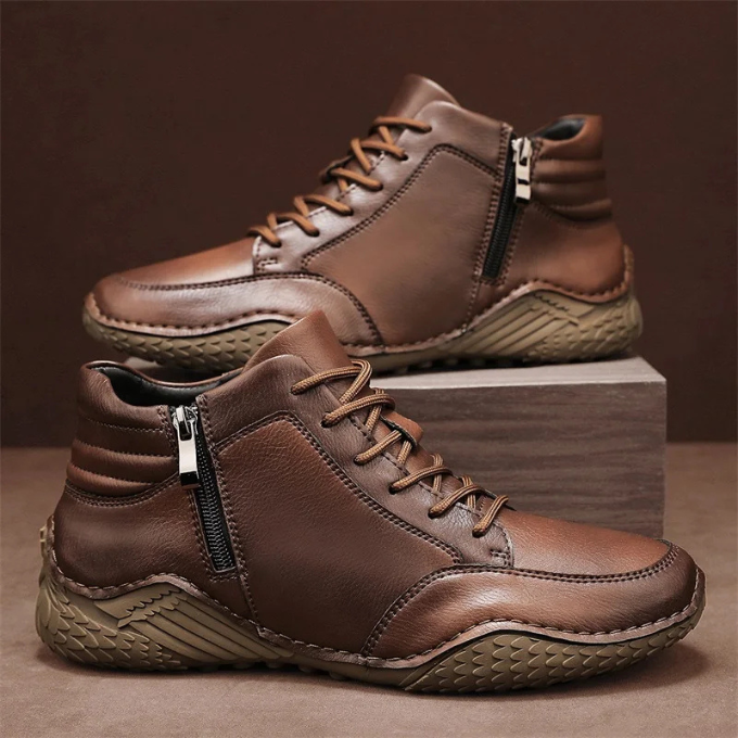 GABRIEL™ | Bottines Cuir Mat