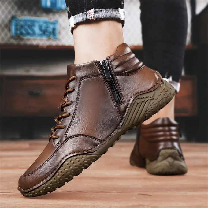 GABRIEL™ | Bottines Cuir Mat
