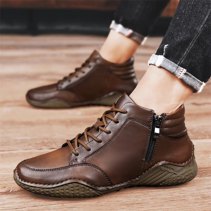 GABRIEL™ | Bottines Cuir Mat