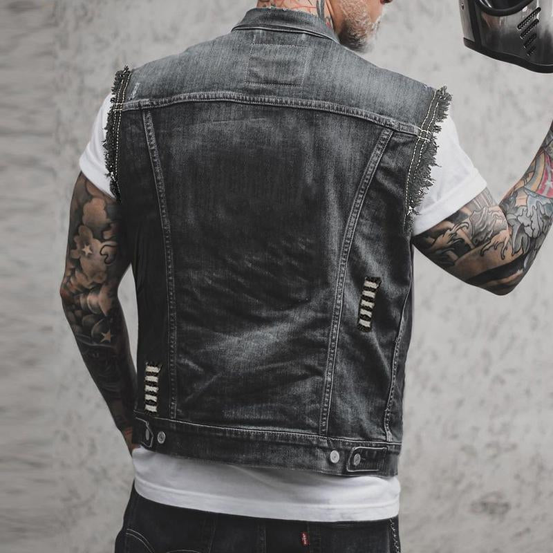 GABRIEL™ | Gilet en denim