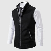 GABRIEL™ | Gilet zippé en mélange de laine pour homme