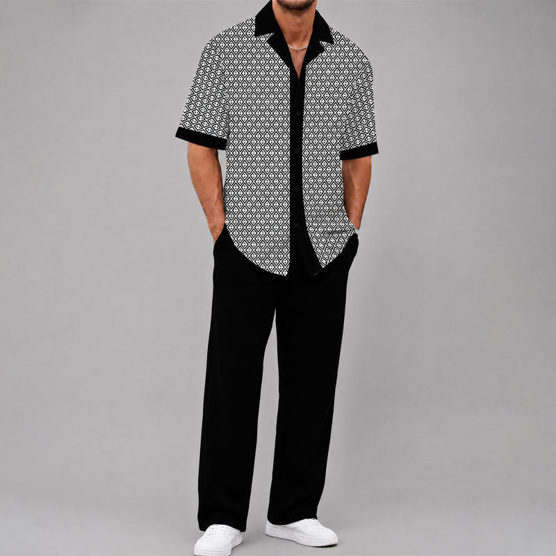 GABRIEL™ | Ensemble géométrique deux pièces pour homme