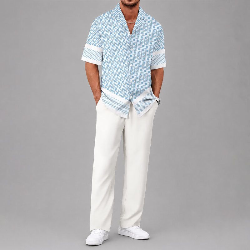 GABRIEL™ | Ensemble géométrique deux pièces pour homme
