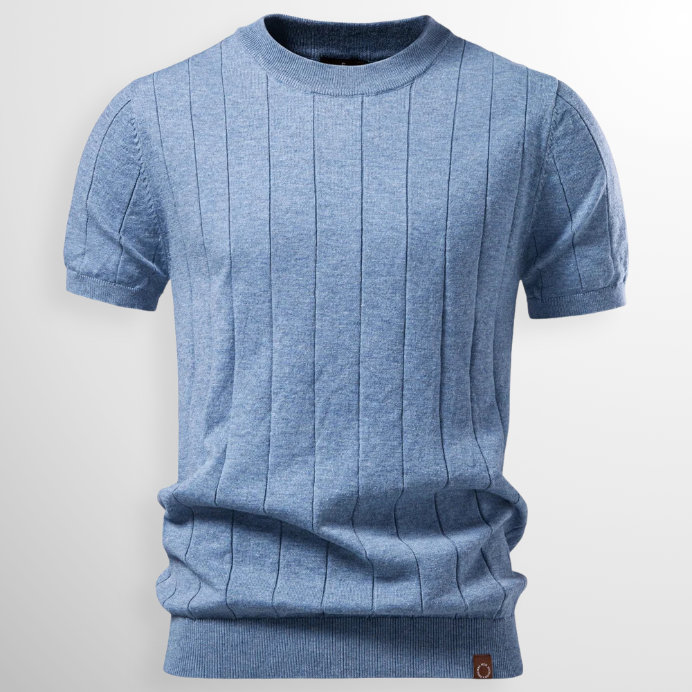 GABRIEL™ | Haut tricoté pour homme à rayures verticales