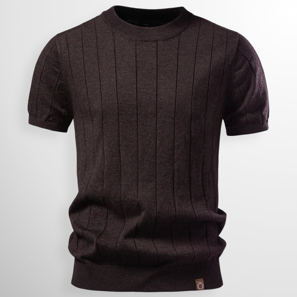 GABRIEL™ | Haut tricoté pour homme à rayures verticales