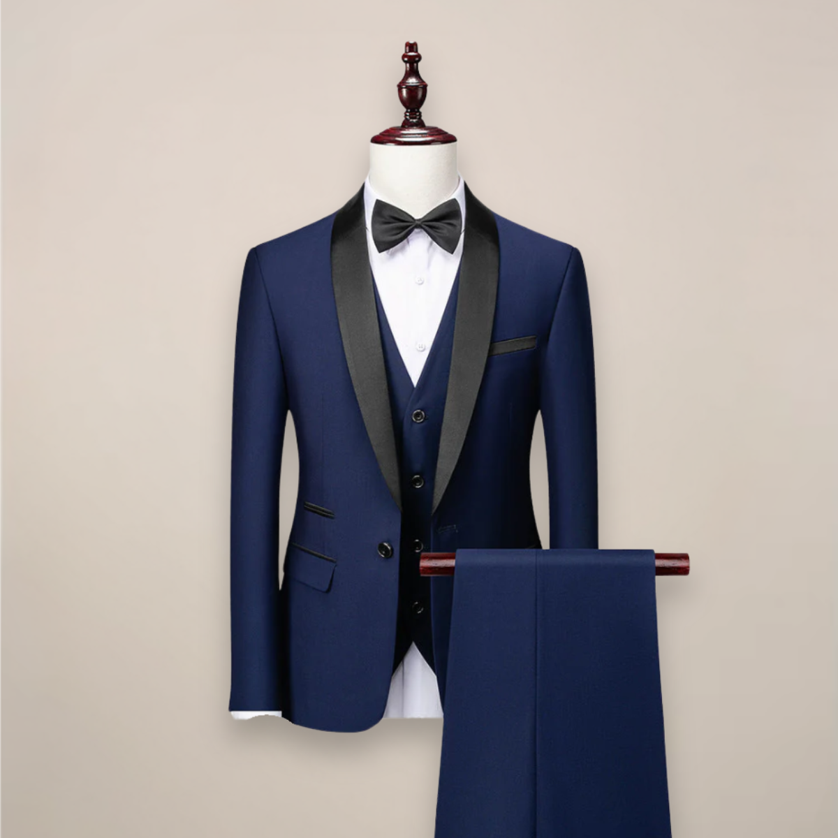 GABRIEL™ | Smoking de soirée pour homme à bordures satinées