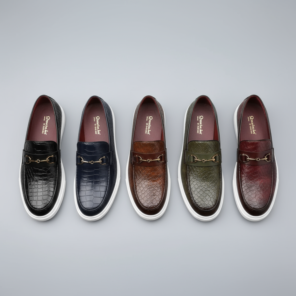 GABRIEL™ | Mocassins Texturés