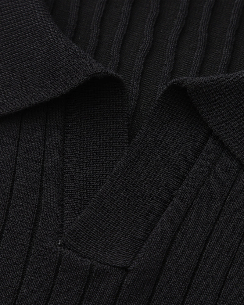 GABRIEL™ | Polo Maille Côtelée
